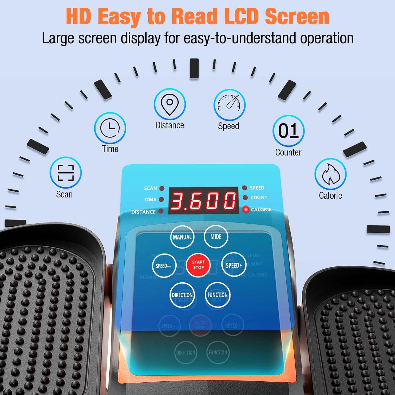 Under Desk Elliptical Exercise Machine