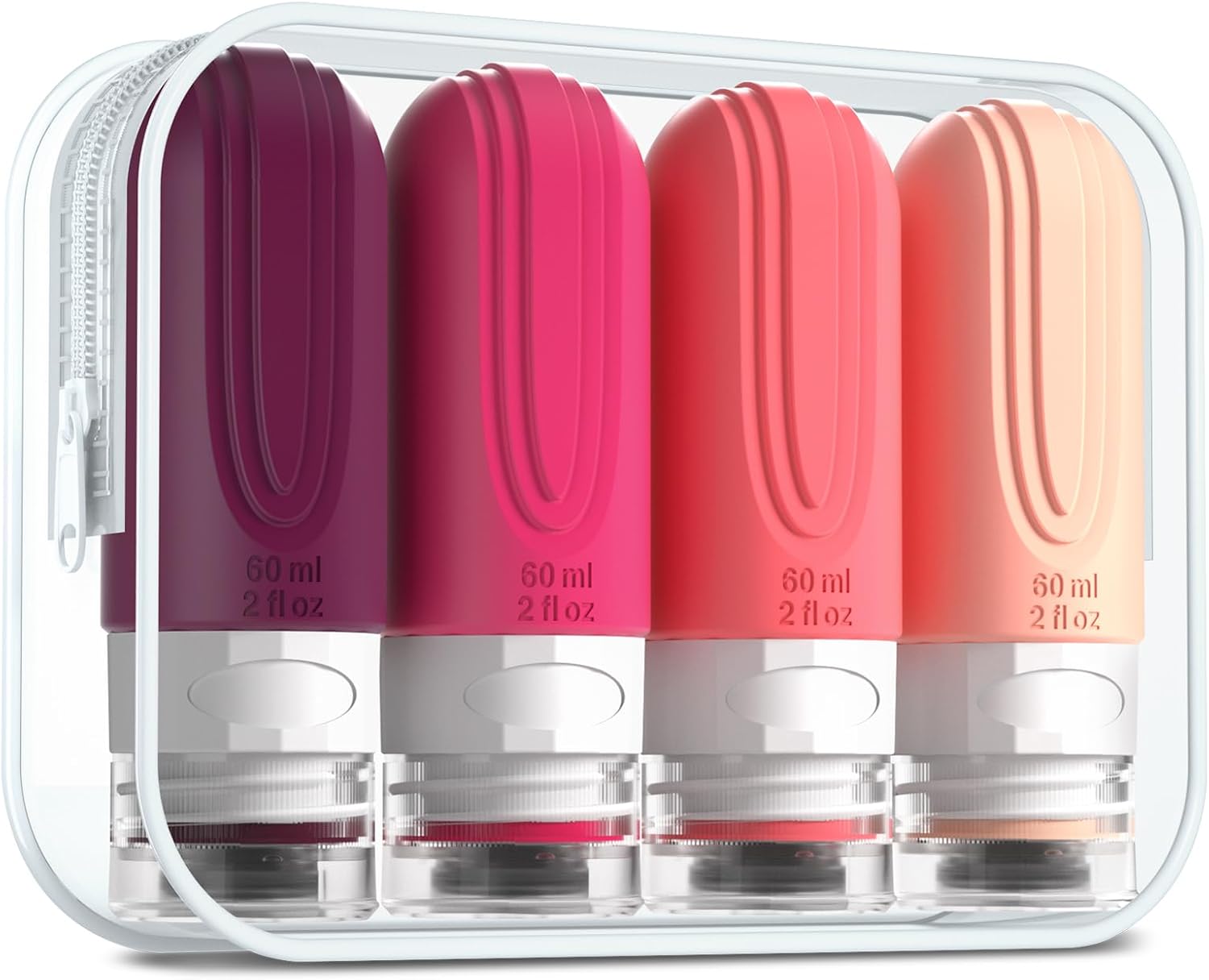 TSA Approved 3oz Leak-Proof Travel Bottles