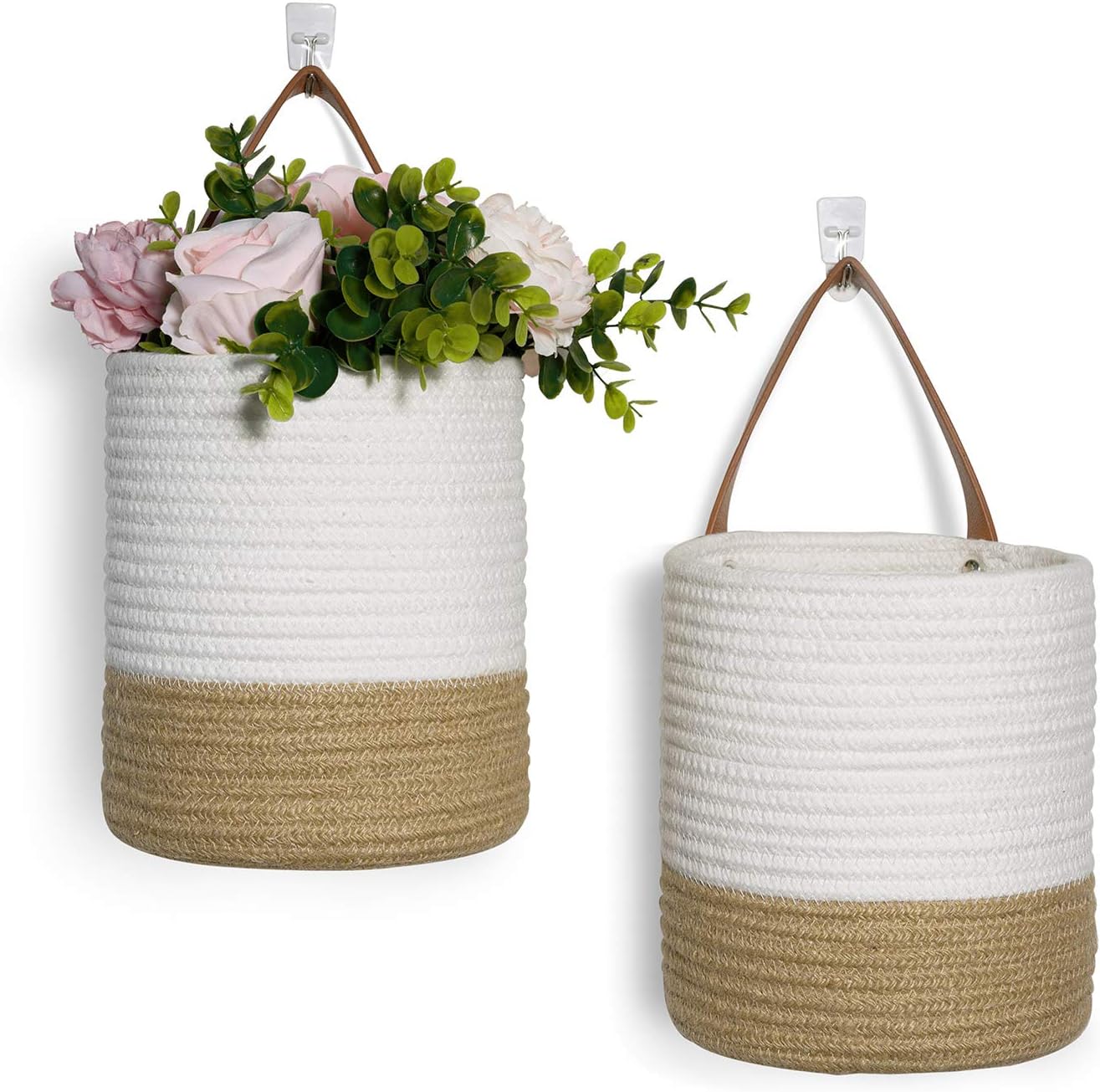 Goodpick 2pack Jute Hanging Basket