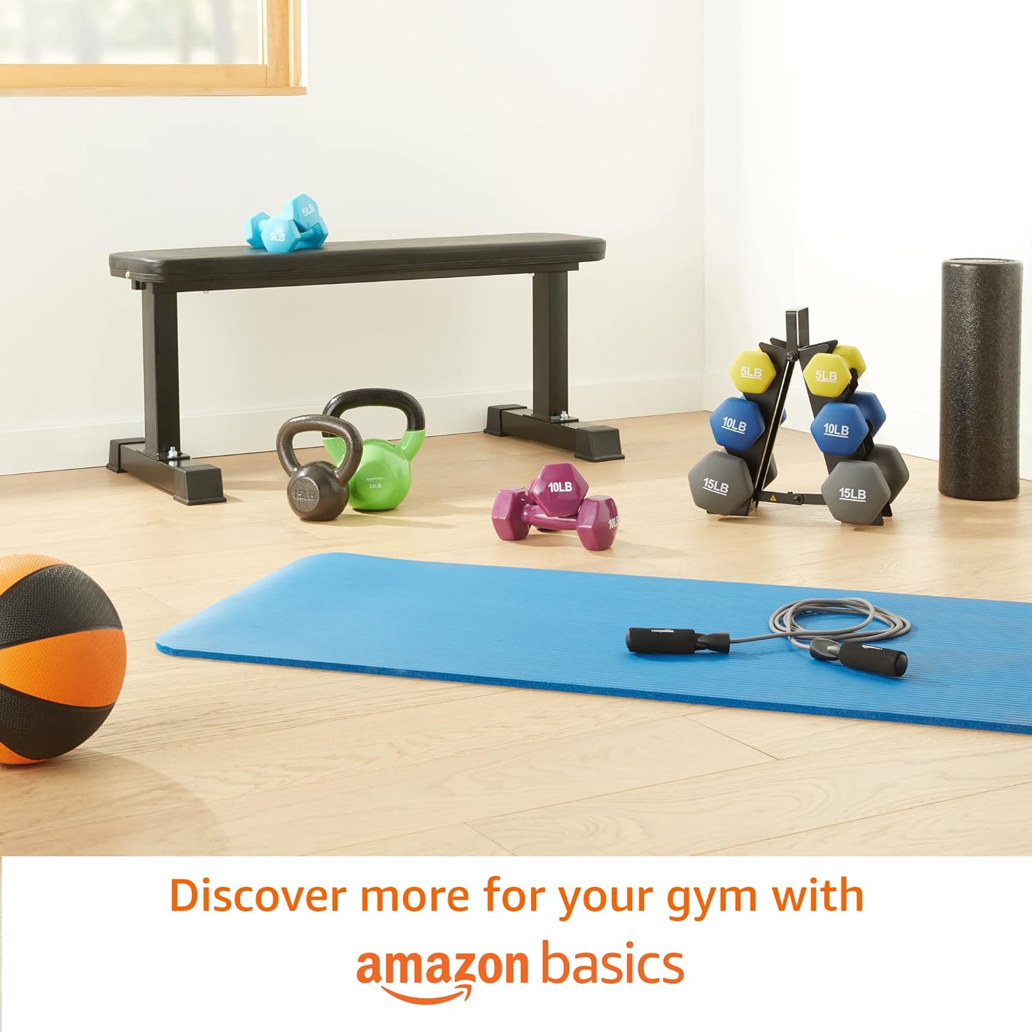 Amazon Basics Neoprene Dumbbells