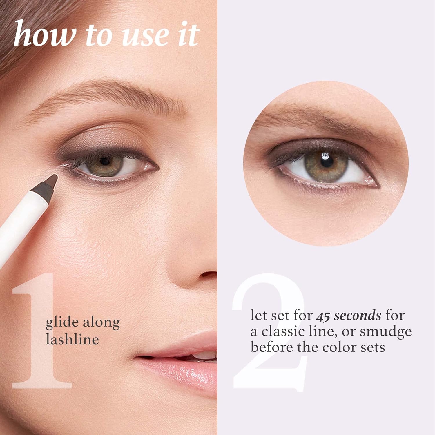 Julep Gel Eyeliner Pencil Transfer-Proof
