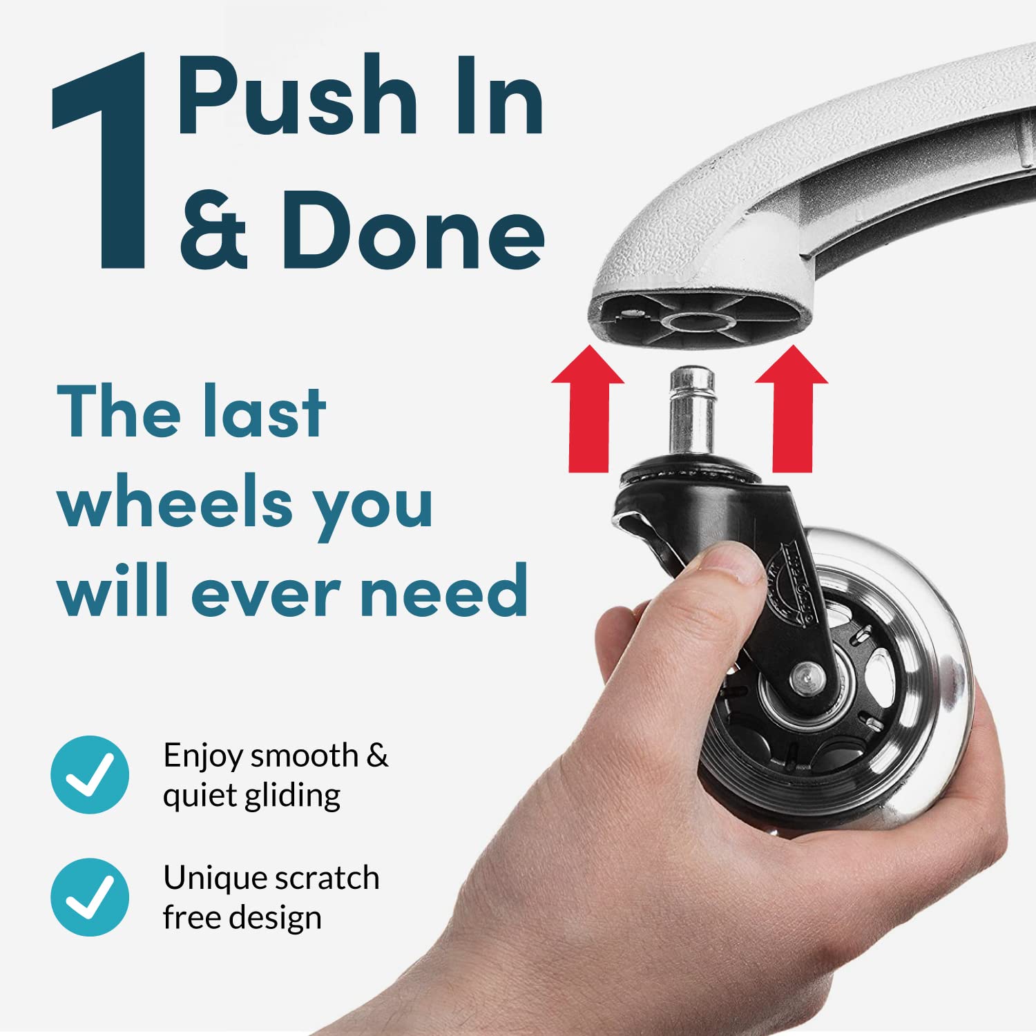 Lifelong Original Office Chair Wheels