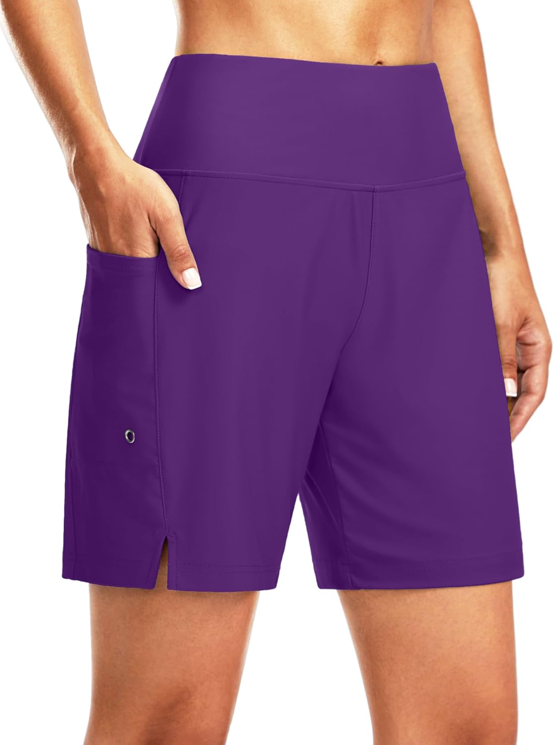 Women’s Swim Board Shorts with Liner Pockets
