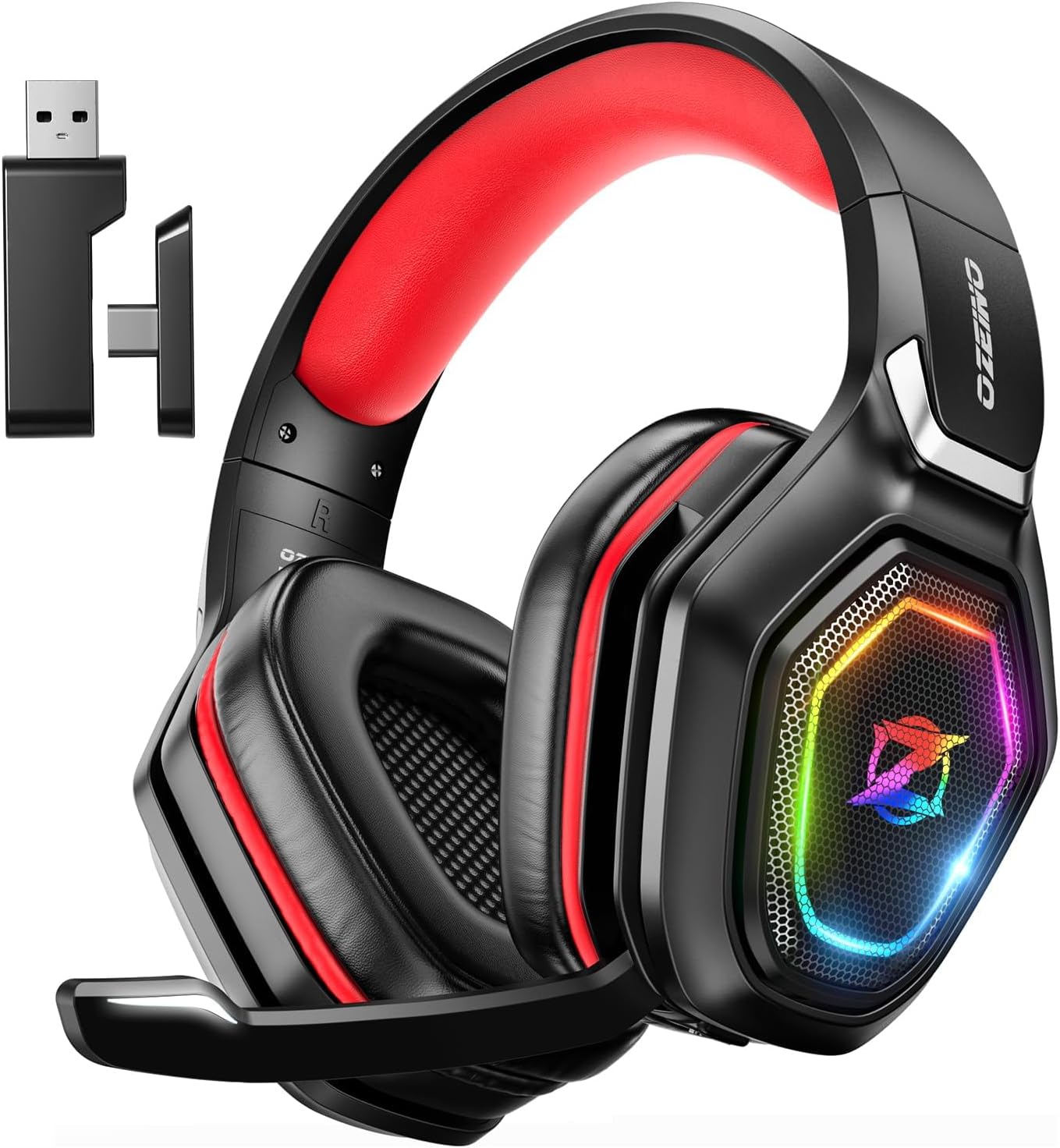 Ozeino Wireless Gaming Headset with Mic