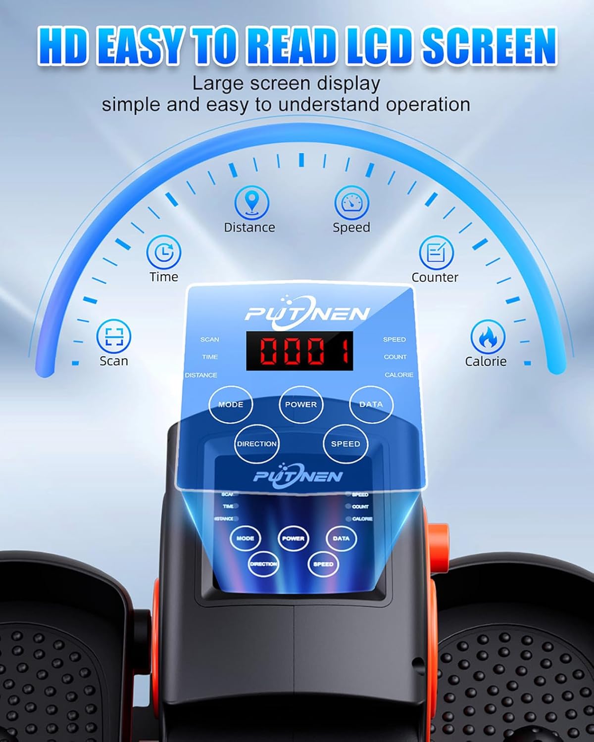 Under Desk Elliptical Machine Exerciser