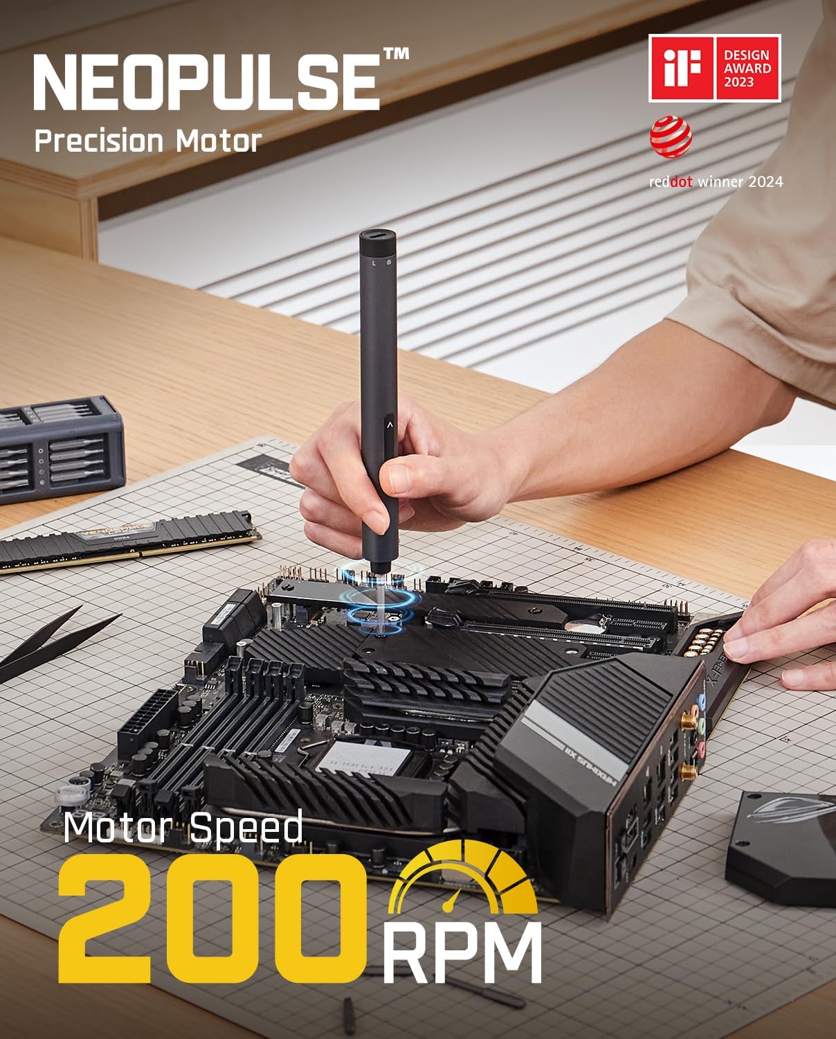"Fanttik E1 Max Electric Precision Screwdriver Set
