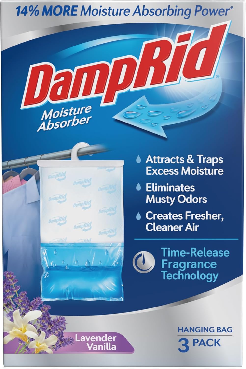 DampRid Hanging Moisture Absorber 3-Pack