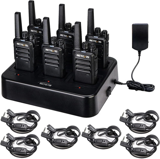 Retevis RT68 Walkie Talkies 6-Pack