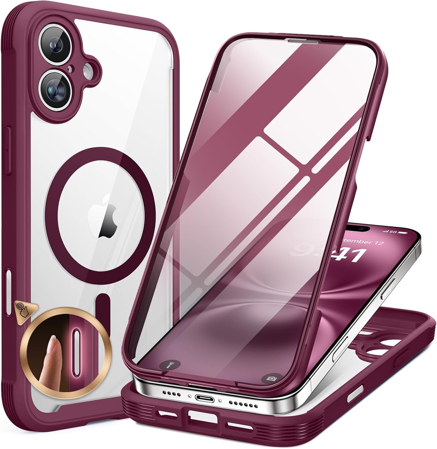 Miracase Magnetic iPhone 16e Case