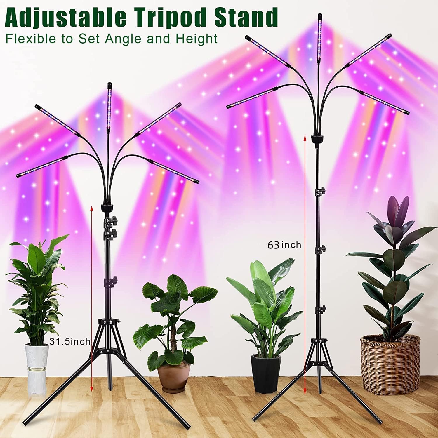 Grow Lights for Indoor Plants Full Spectrum Plant Light