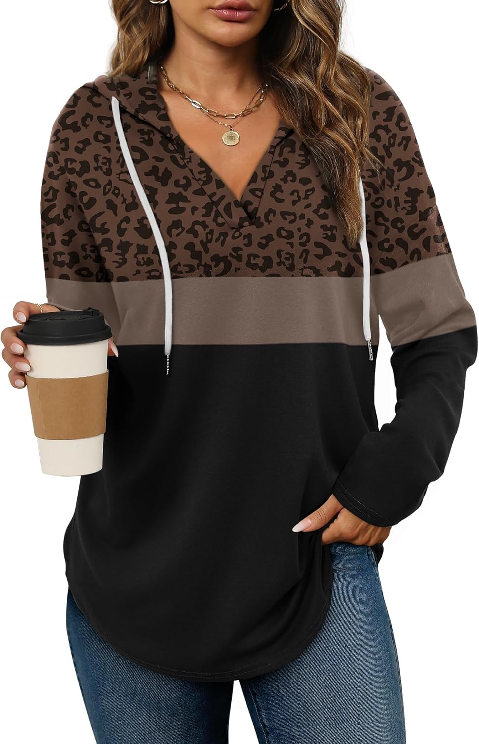 Bofell Women’s Oversized Pullover Hoodie