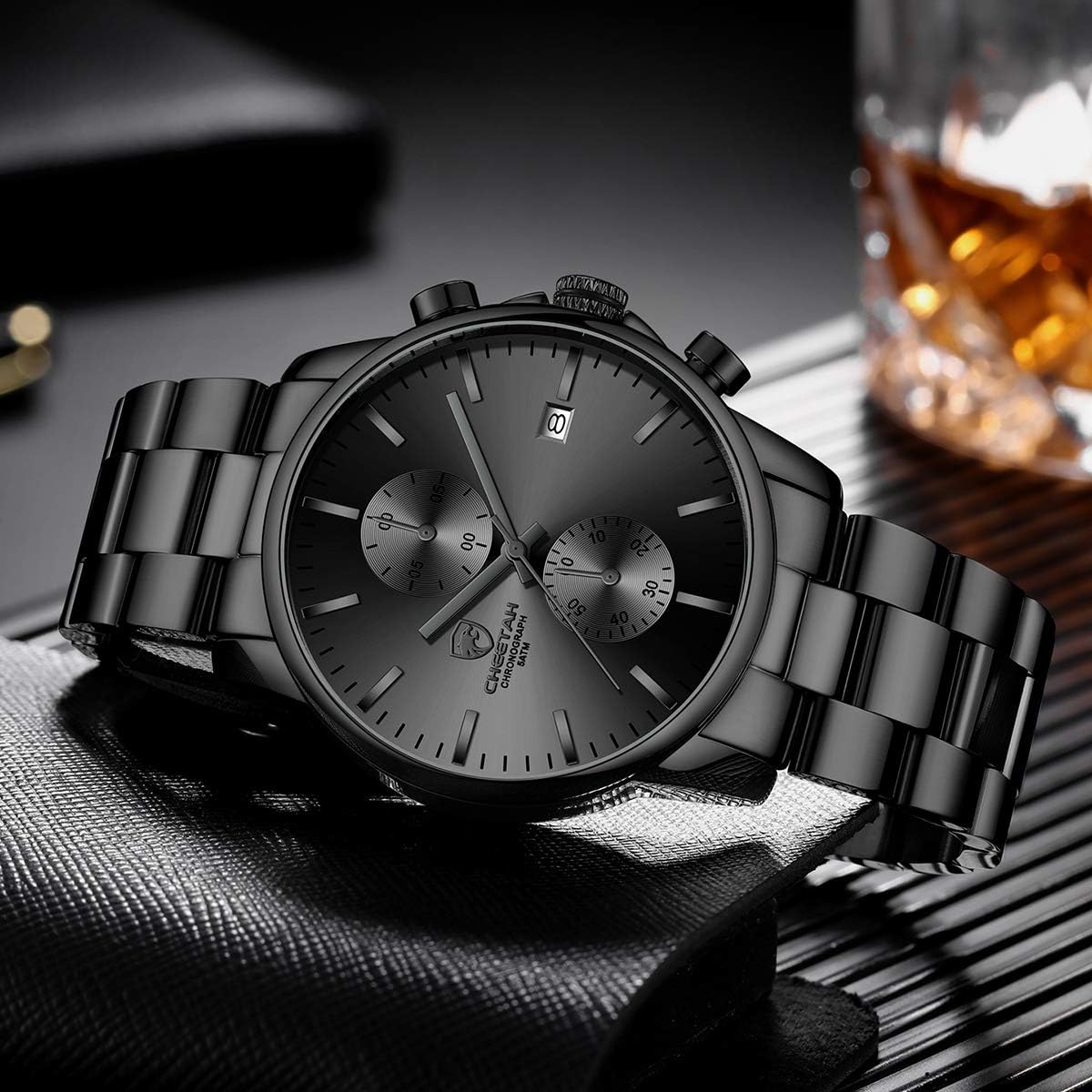 GOLDEN HOUR Fashion Business Mens Watches