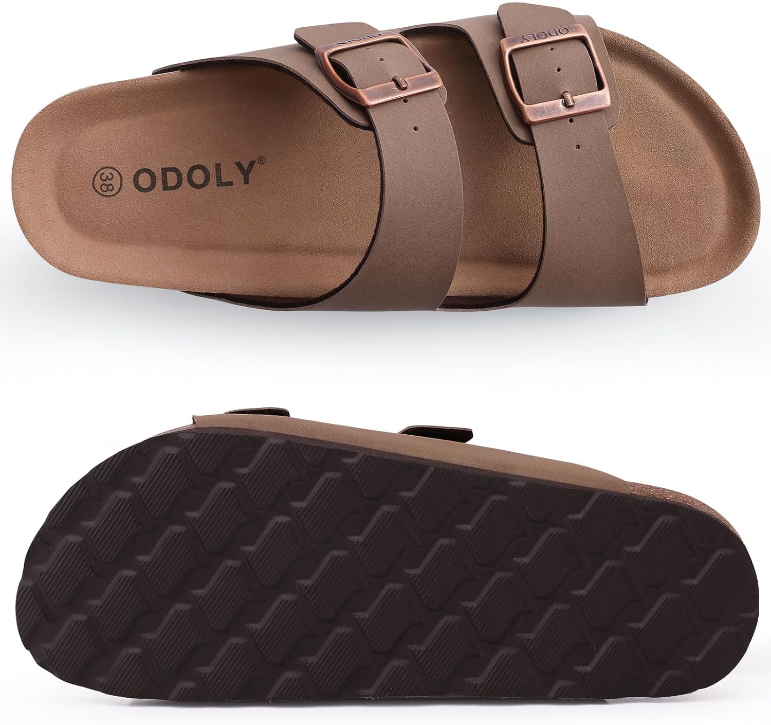 Unisex Cork Footbed Sandals – Arch Support