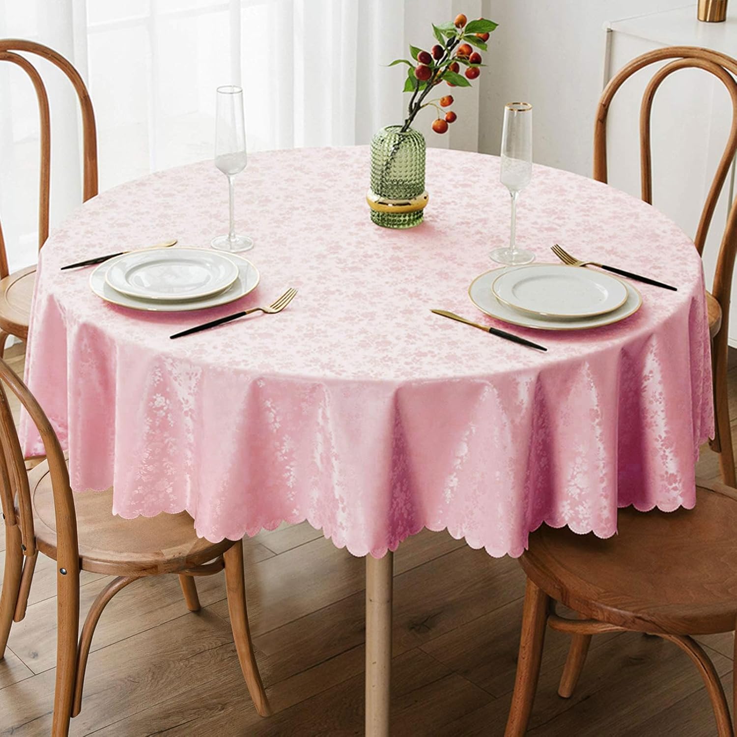 Smiry Rectangle Table Cloth Waterproof Heavy Duty