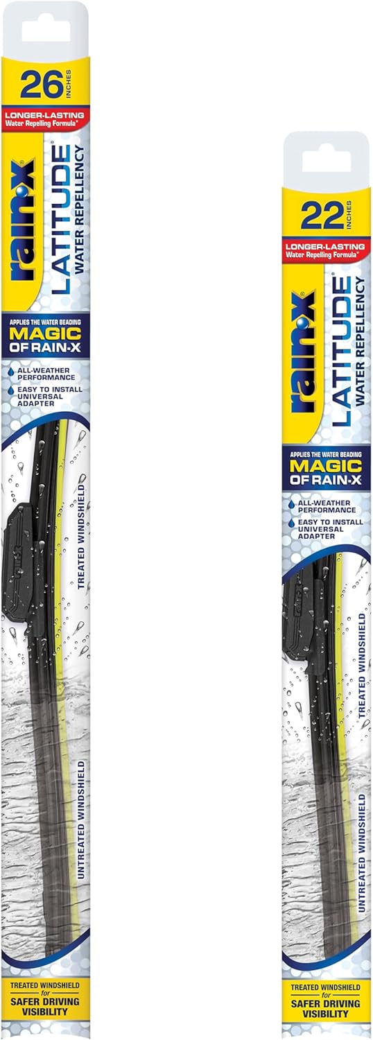 Rain-X Latitude 2-In-1 Water Repellent Wiper Blades