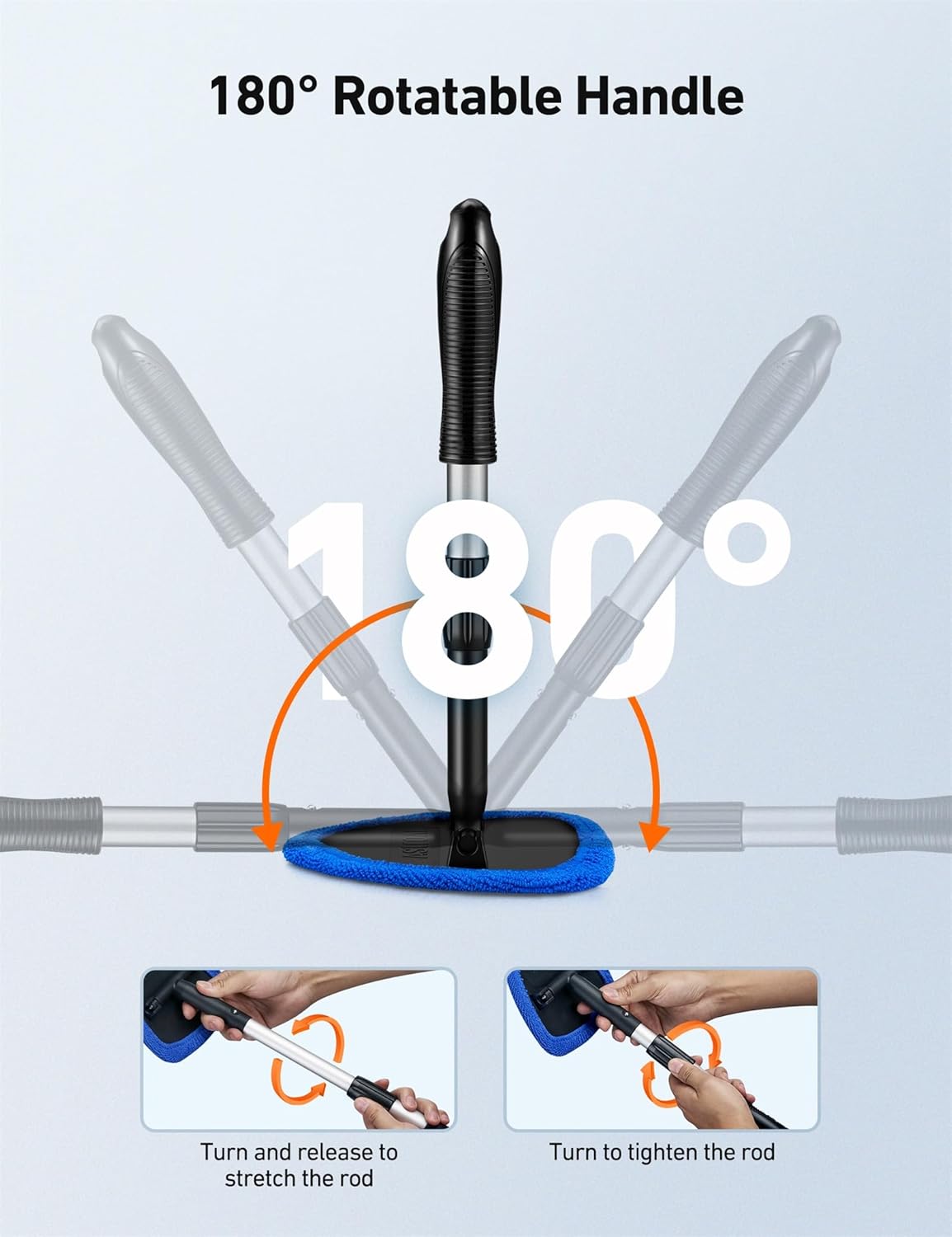 AstroAI Windshield Car Interior Detailing Cleaning Kit