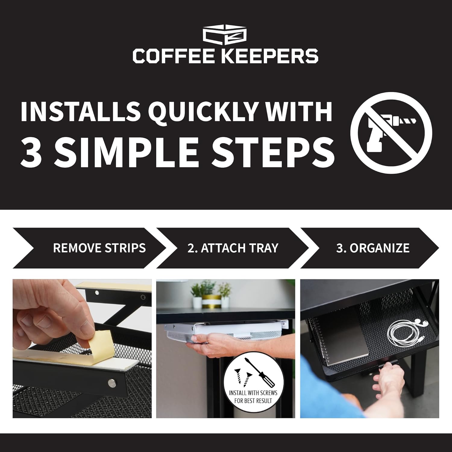 Everything Keeper Organizer for Home & Kitchen