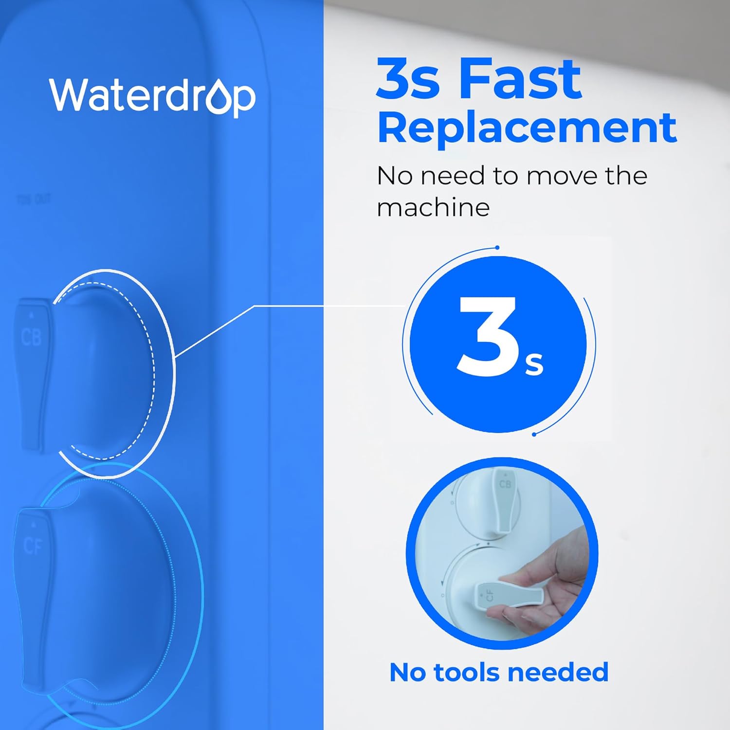 Waterdrop WD-G3-CB Replacement Filter Cartridge