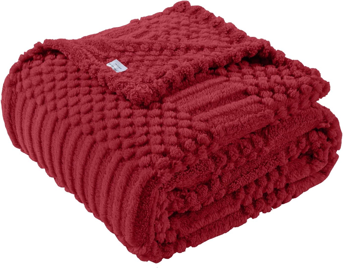 Rust Throw Blanket Soft & Fluffy FleeceBlanket