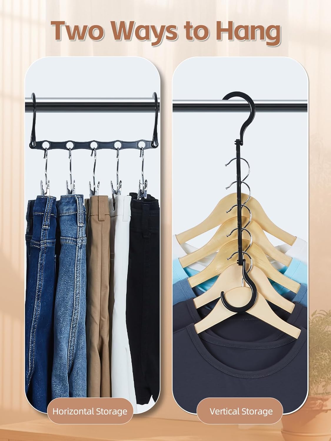 HOUSE DAY Space Saving Magic Hangers