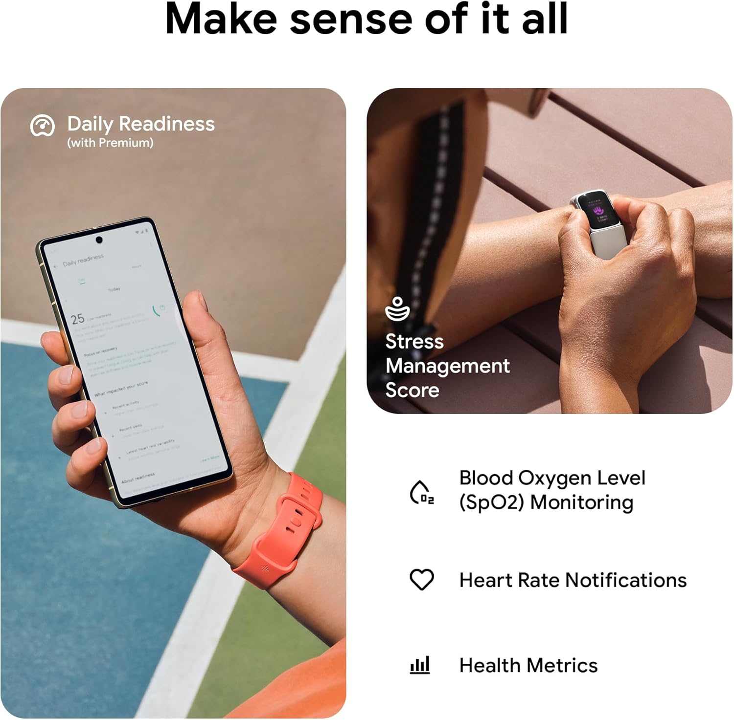 Fitbit Charge 6 – Fitness Tracker with GPS