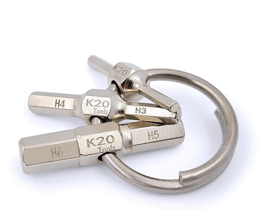 Keychain Hex Key Allen Wrench Multi-Tool Set
