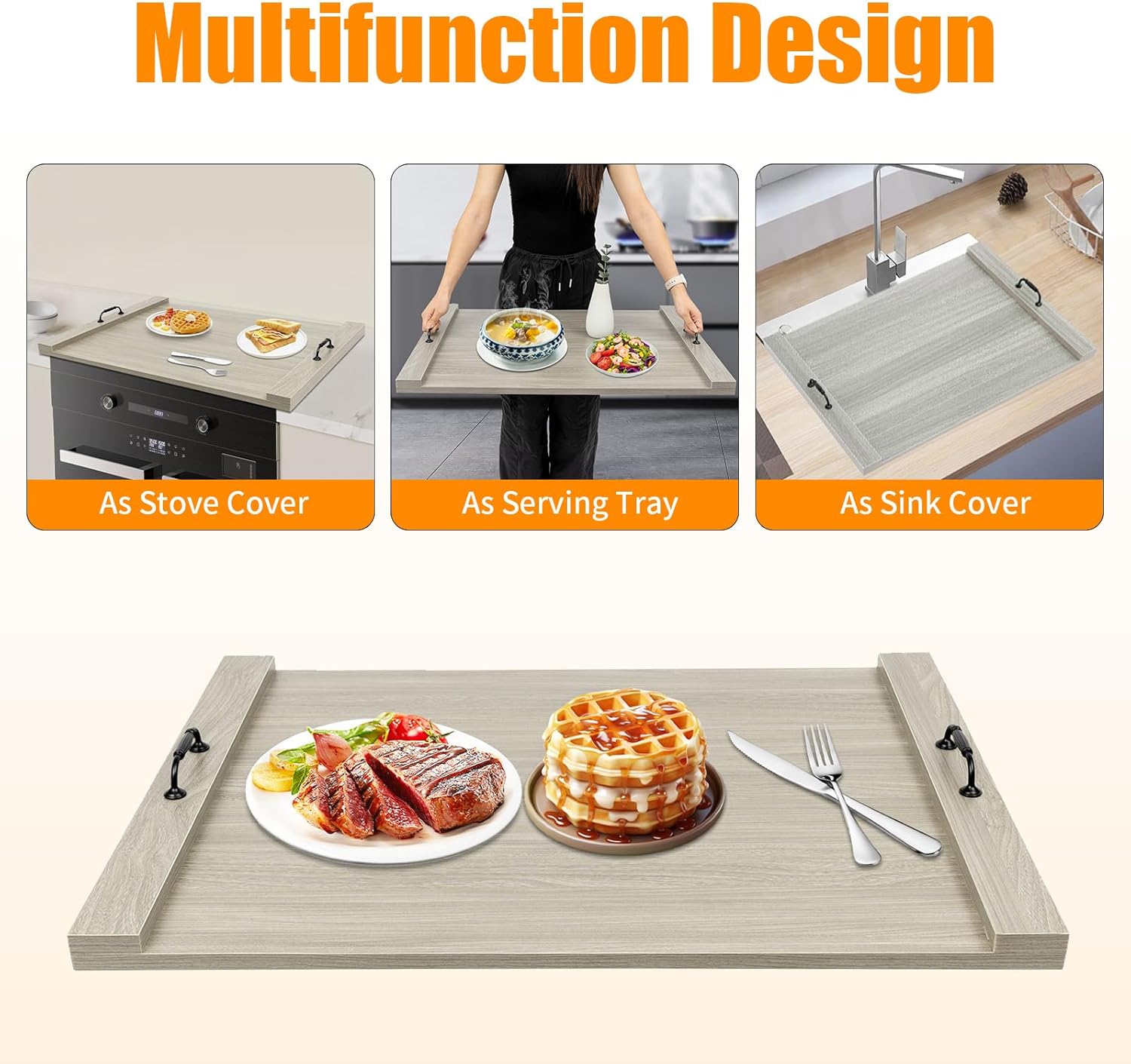 Wood Stove Burner Cover for Gas Electric