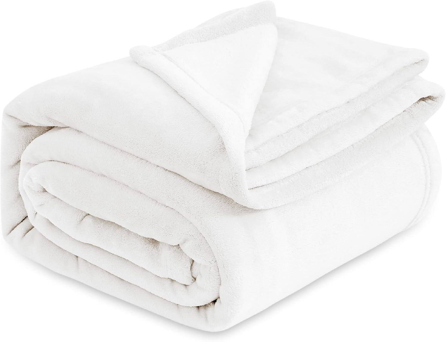 Bedsure GentleSoft Fleece Bed Blankets Queen Size