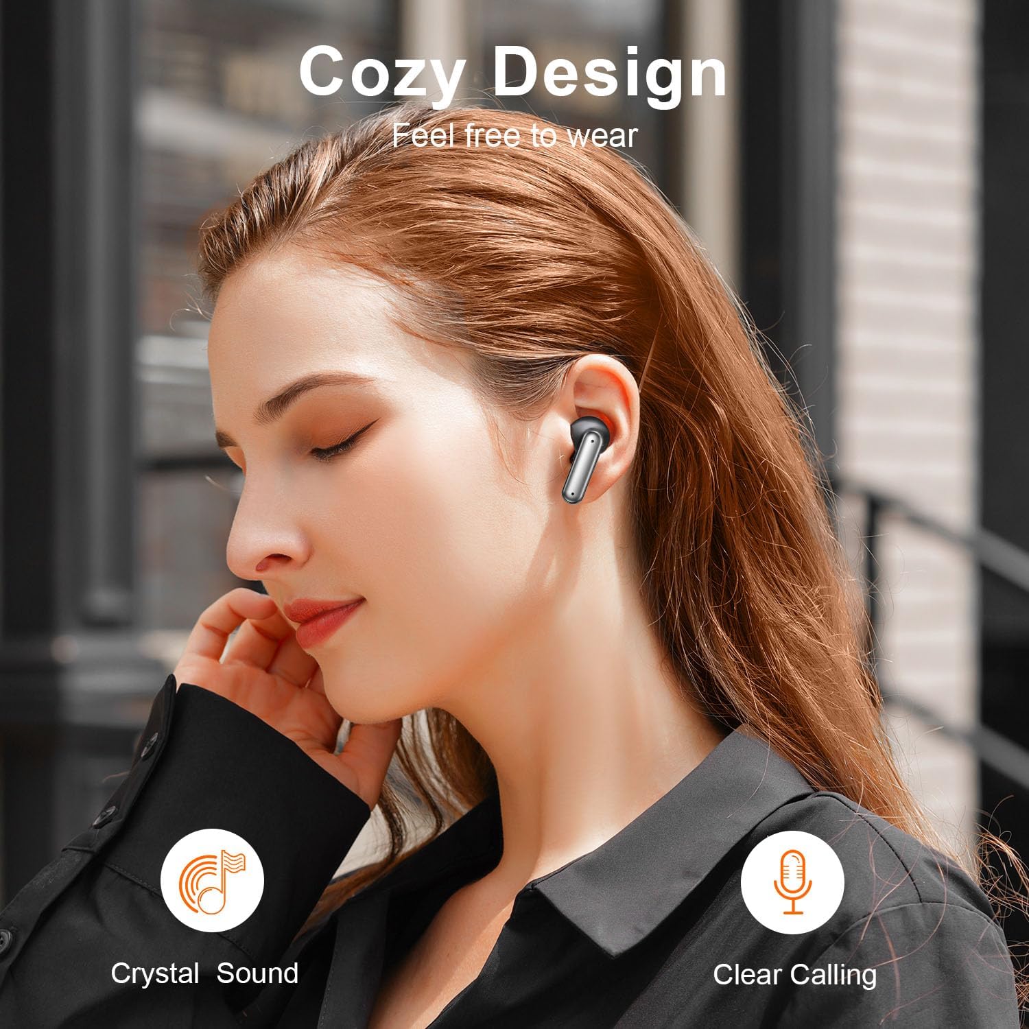 ZIUTY Wireless Earbuds Bluetooth Headphones