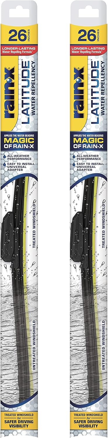 Rain-X Latitude 2-In-1 Water Repellent Wiper Blades
