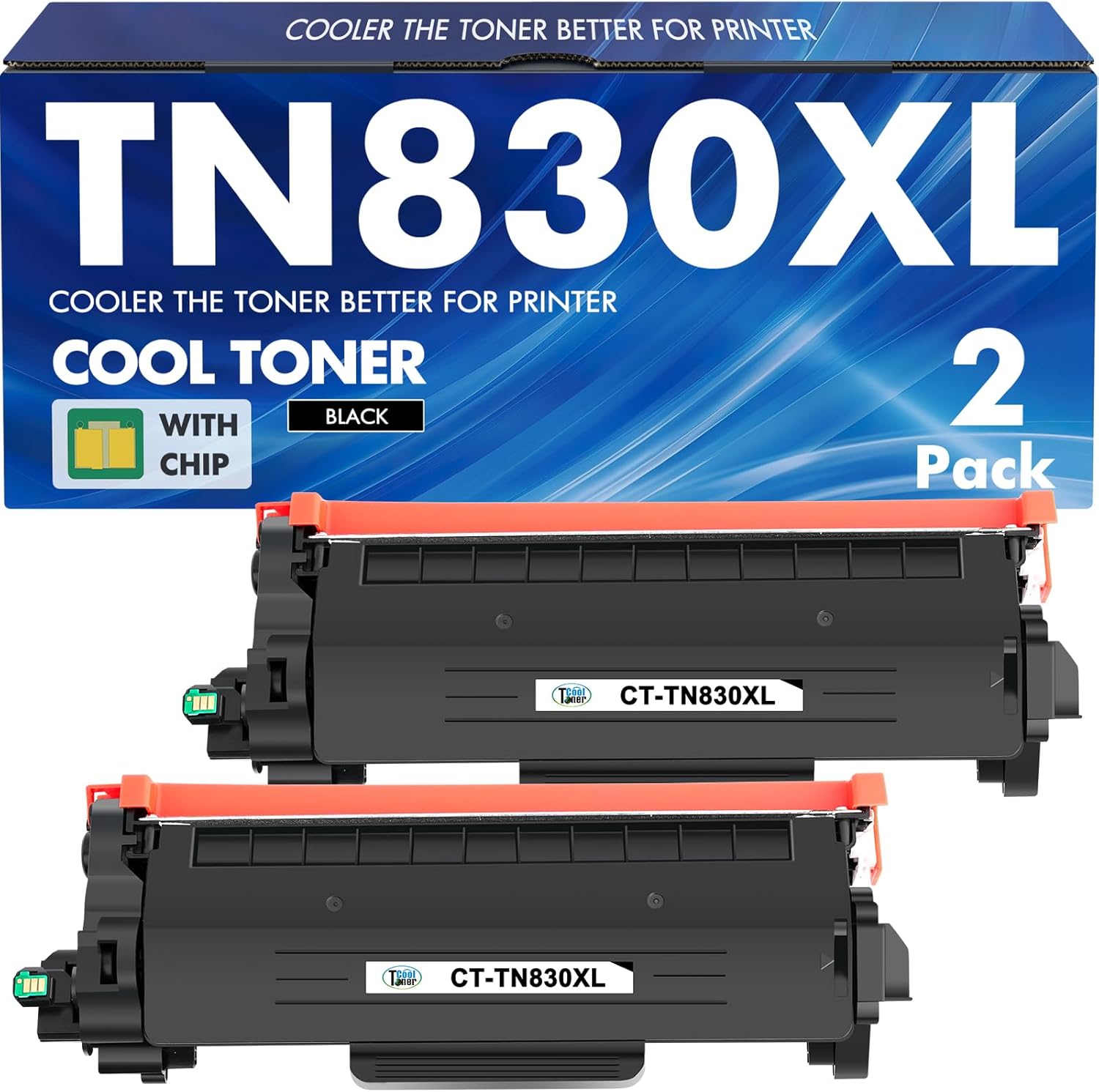 TN830XL High Yield Toner 2-Pack