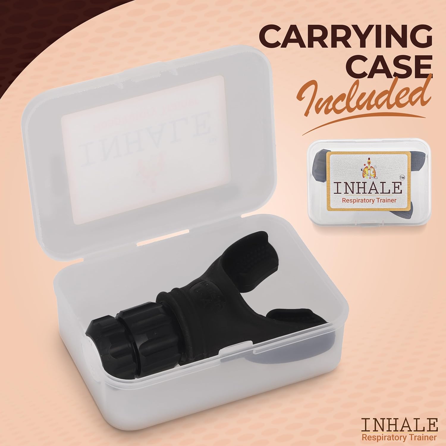 Inhale Respiratory Trainer Lung Exercise Device