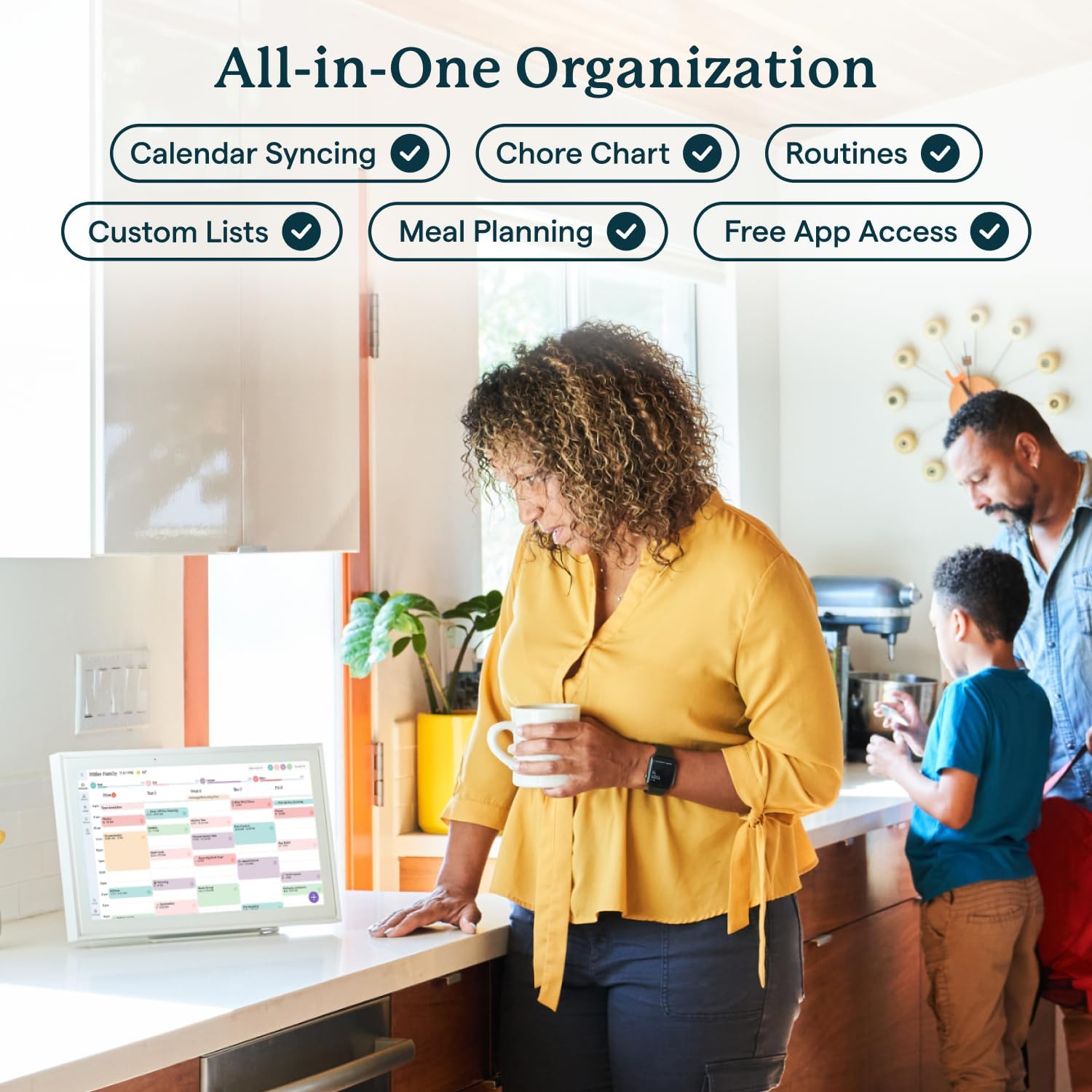 Digital Calendar & Family Organizer 2025