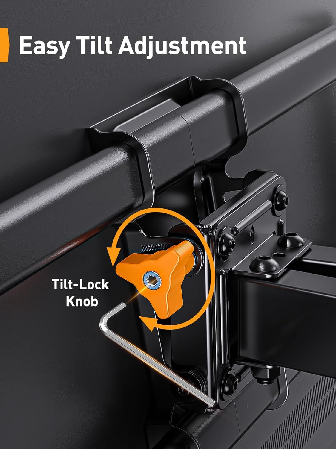 Perlegear Full Motion TV Wall Mount