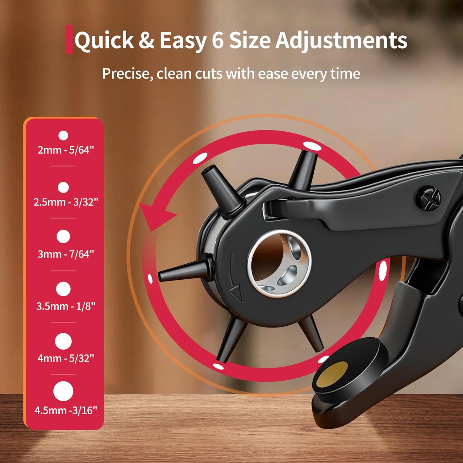 XOOL Leather Hole Punch Plier Kit