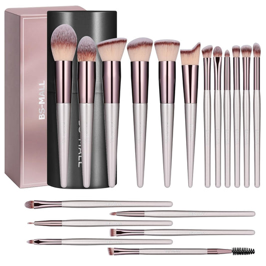 BS-MALL 18 Pcs Makeup Brush Set