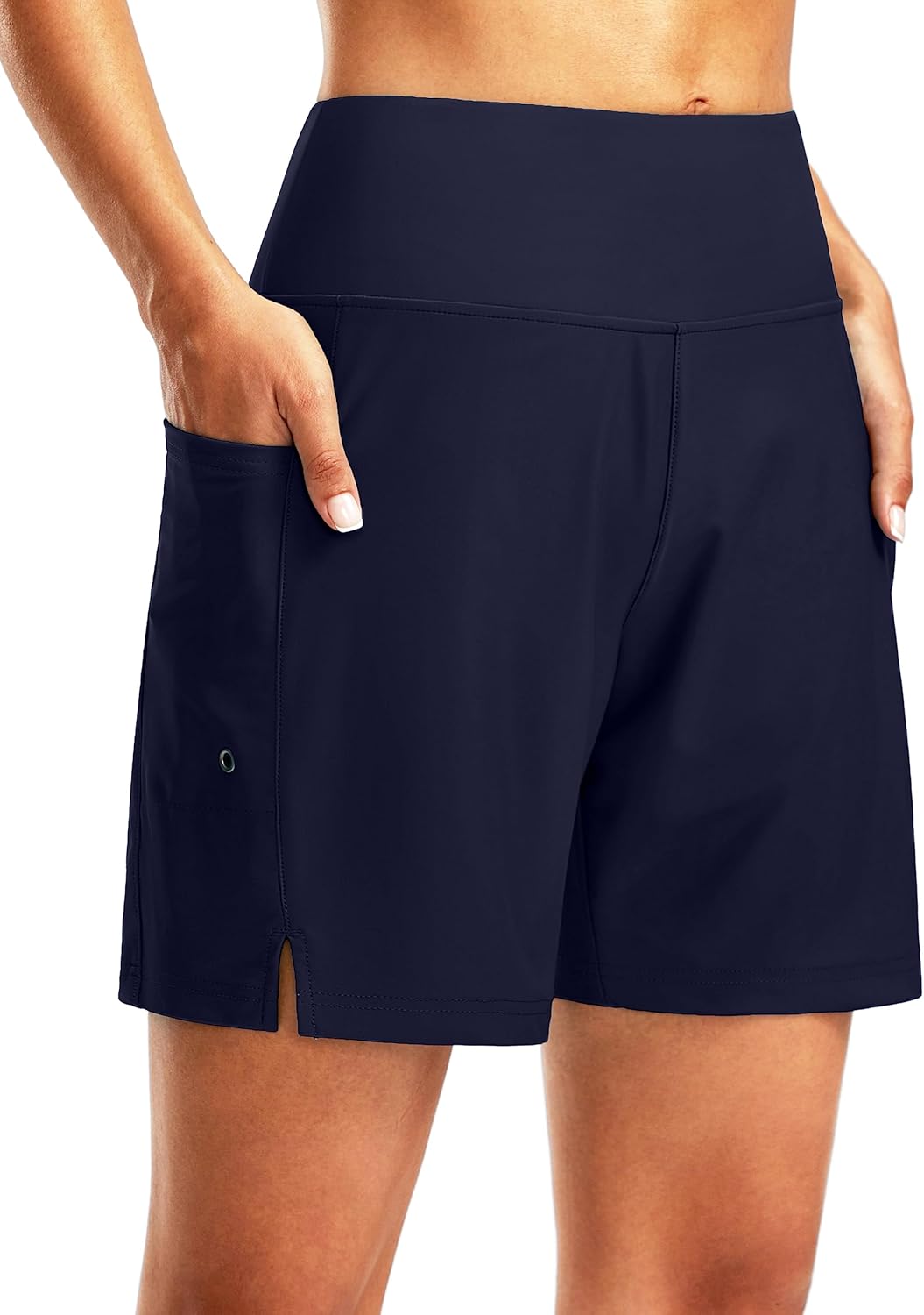 Women’s Swim Board Shorts with Liner Pockets