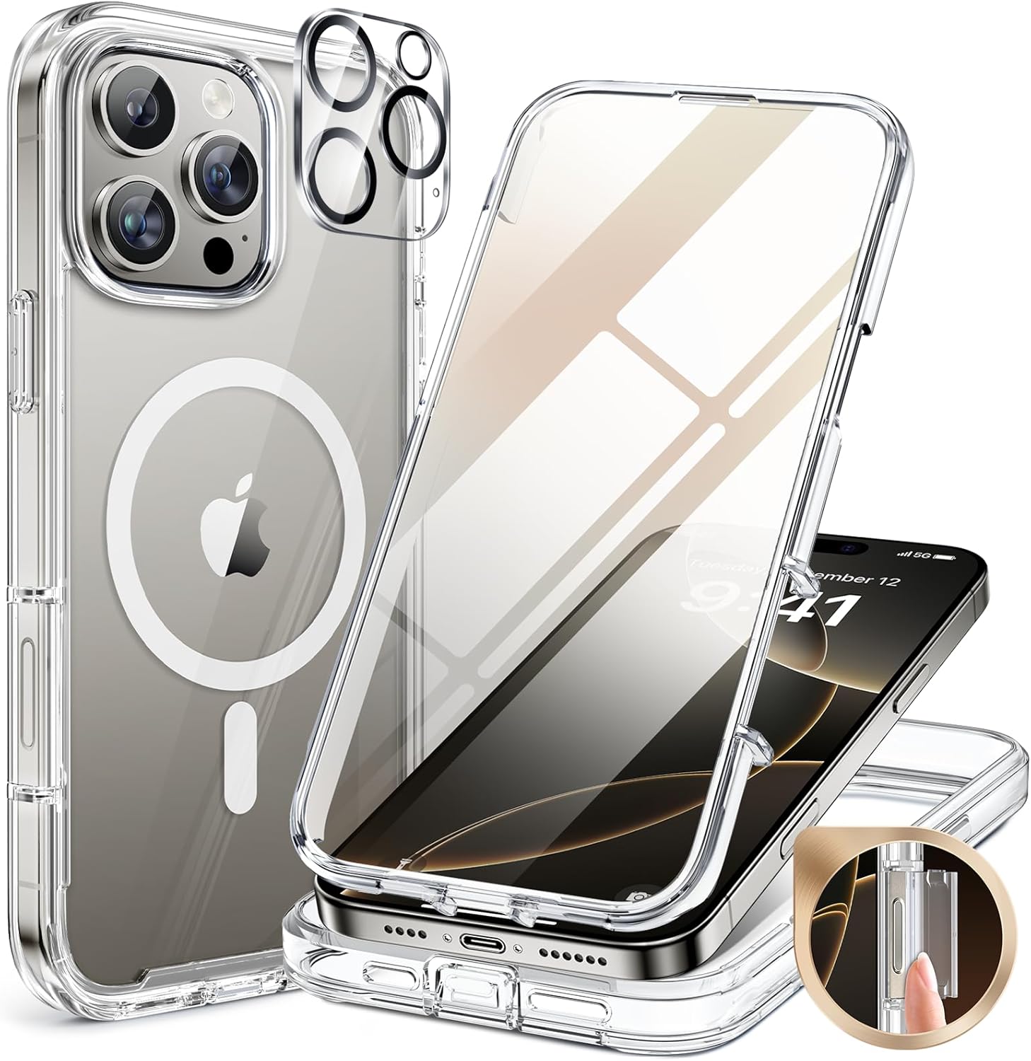 Miracase Magnetic iPhone 16e Case