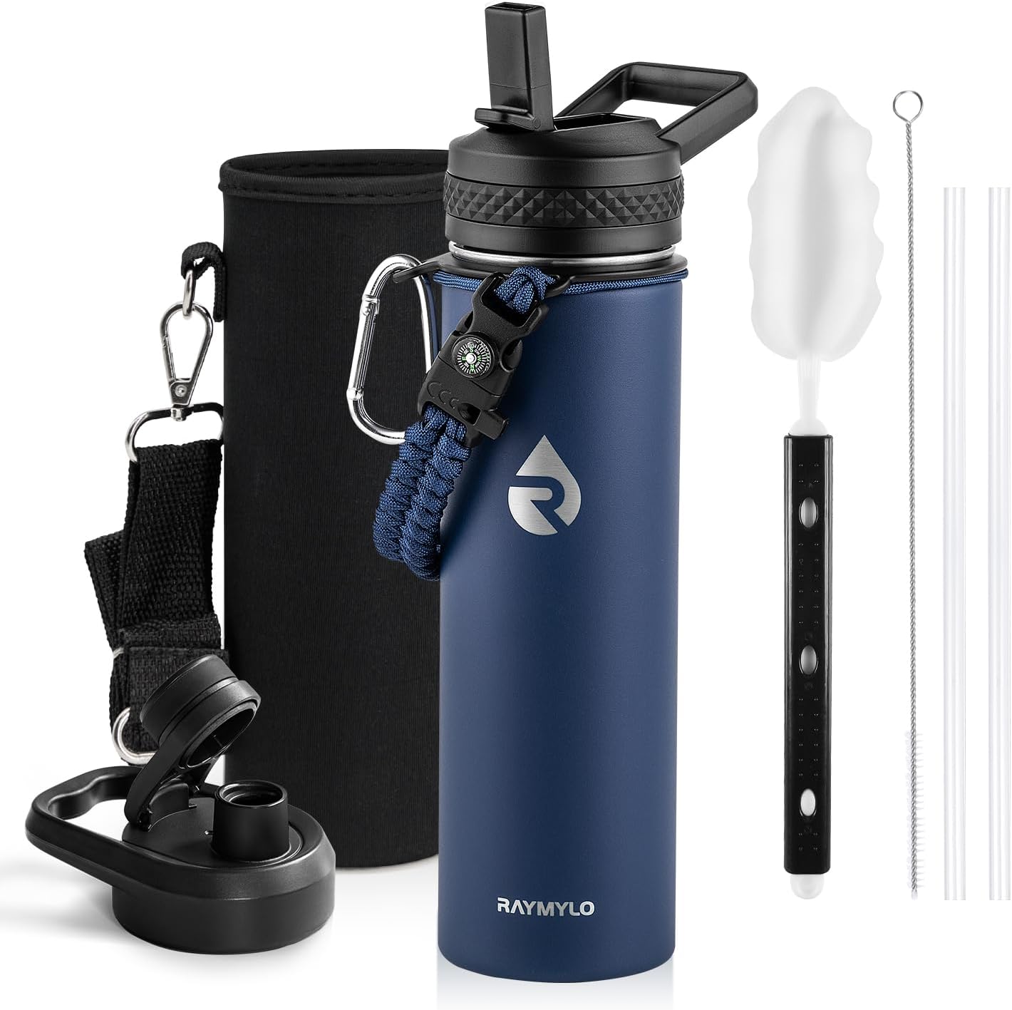 64oz Insulated Water Bottle Stainless Steel