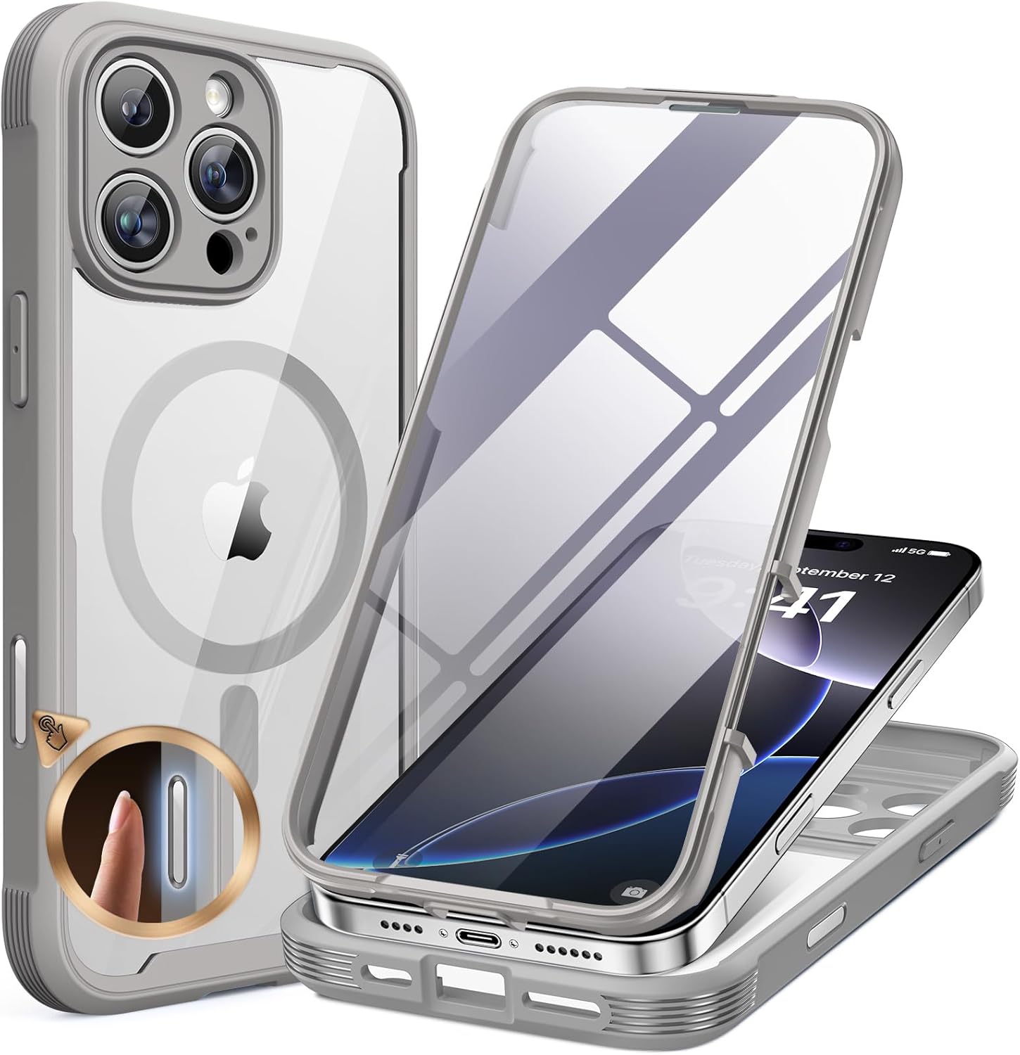 Miracase Magnetic iPhone 16e Case