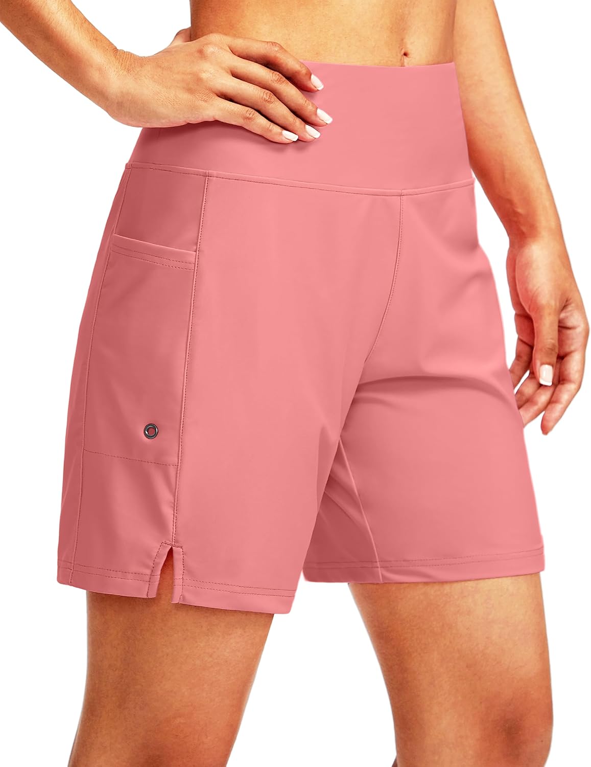 Women’s Swim Board Shorts with Liner Pockets
