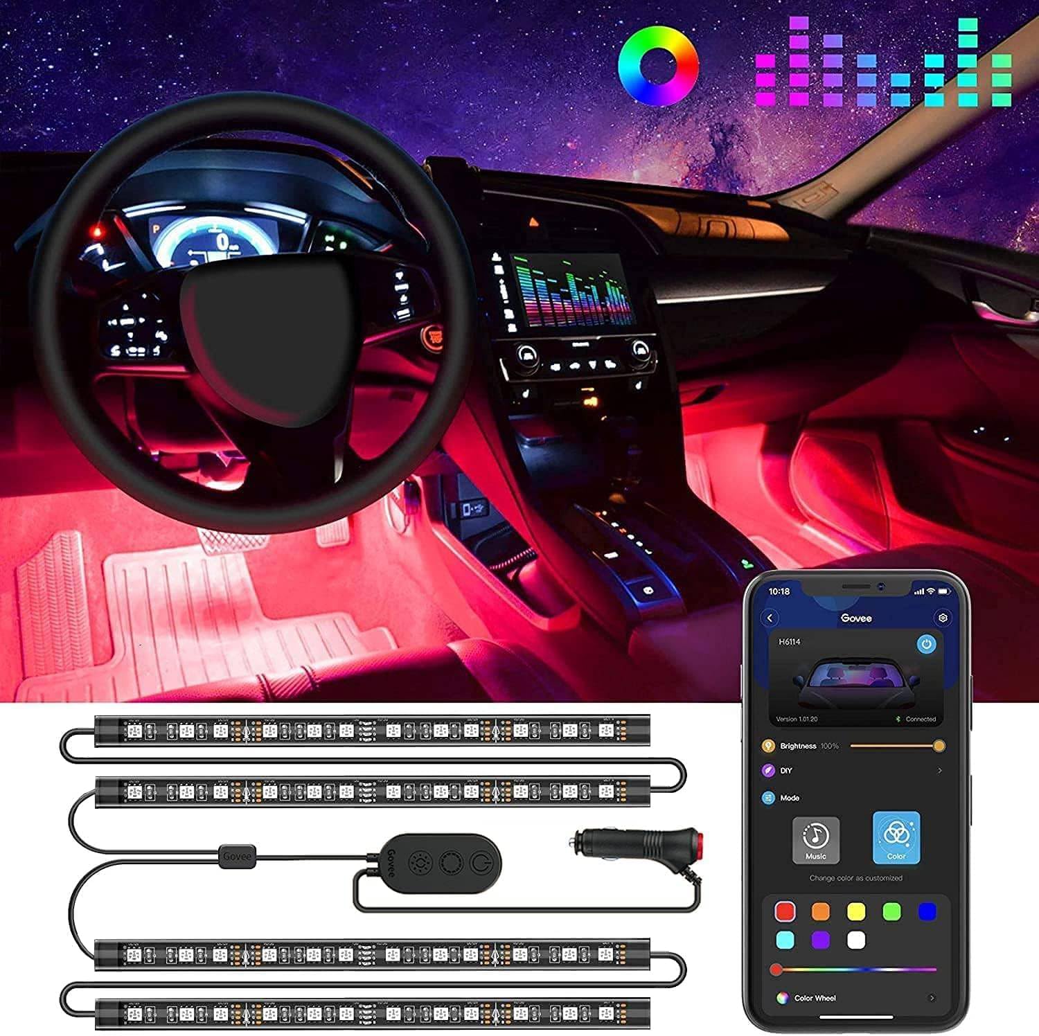 Govee Smart Car LED Interior Lights