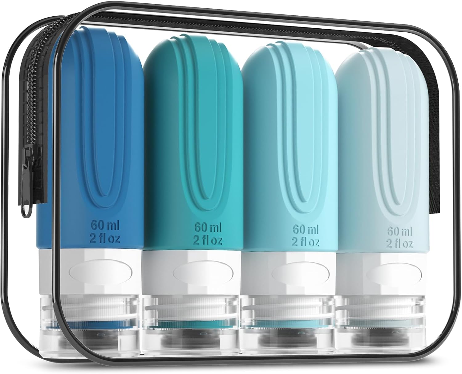 TSA Approved 3oz Leak-Proof Travel Bottles