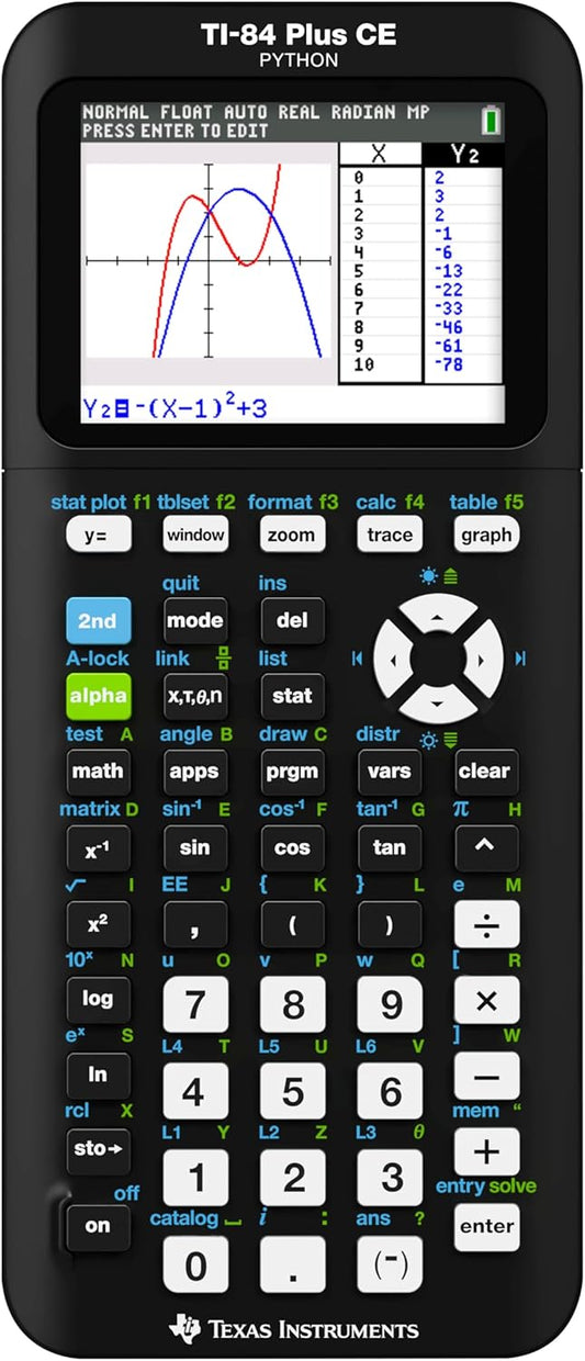 TI-84 Plus CE Graphing Calculator
