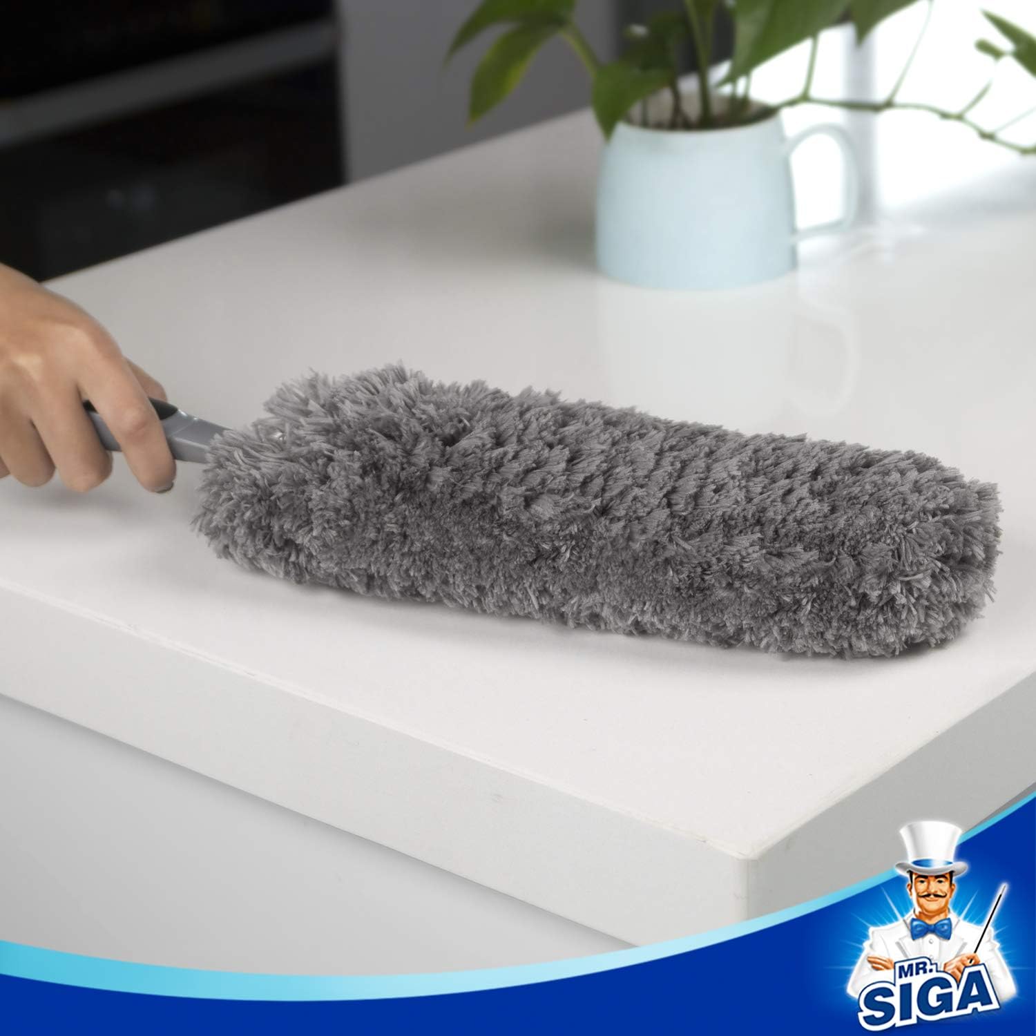 MR.SIGA Washable Microfiber Cleaning Duster