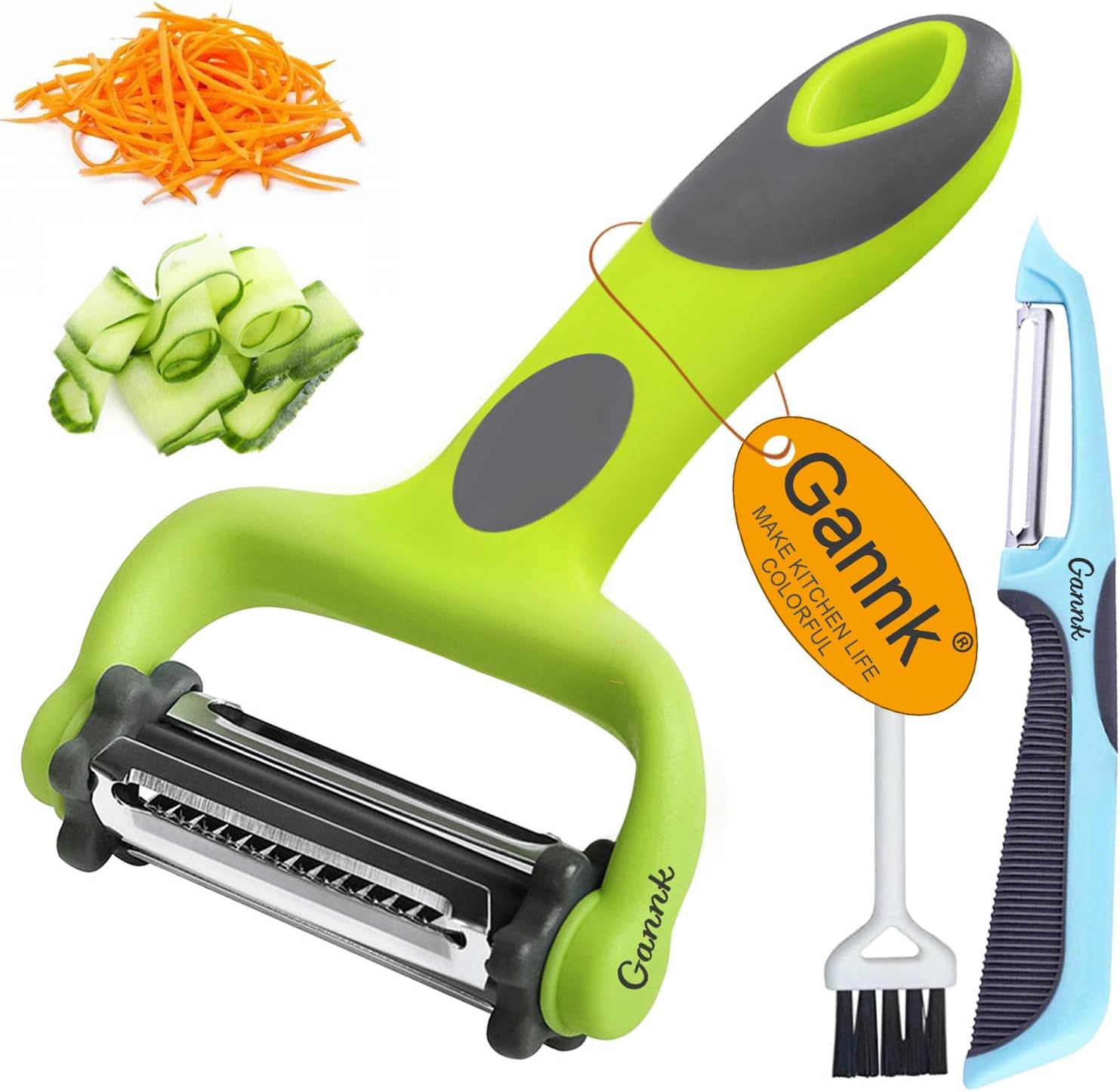 GANNK Potato Apple Vegetable Peelers for Kitchen