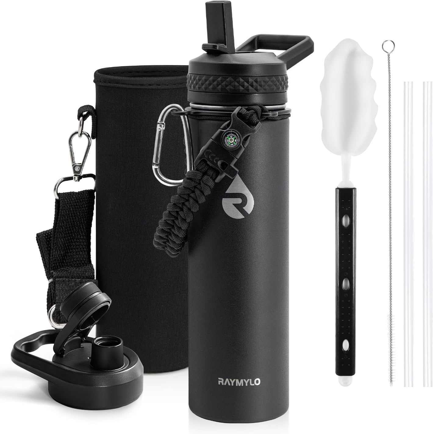 64oz Insulated Water Bottle Stainless Steel