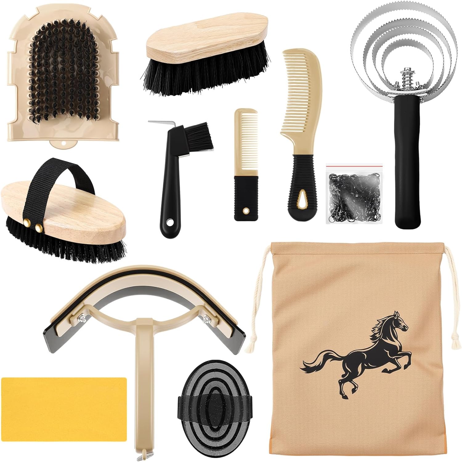 Abbylike Horse Grooming Kit Racing Festival