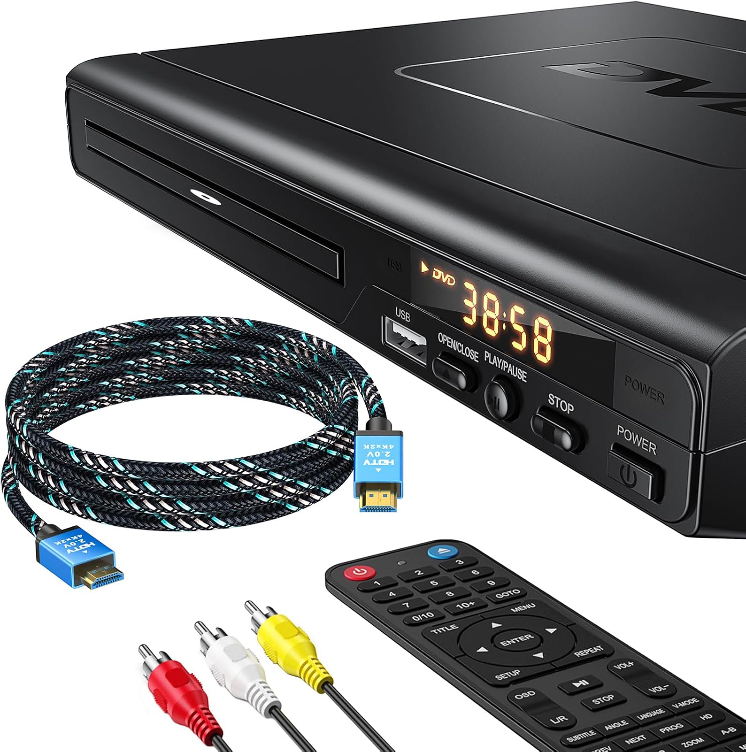 DVD Player with HDMI All Region Simple CD Player