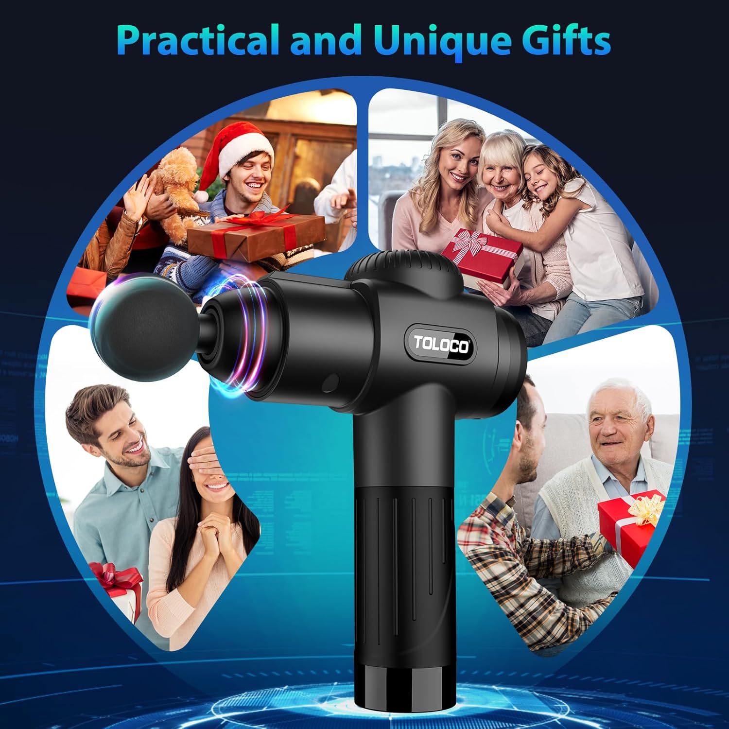TOLOCO Deep Tissue Massage Gun